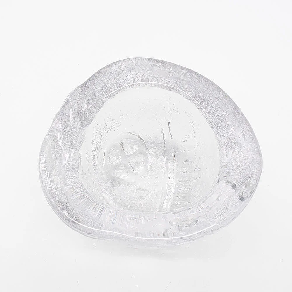 VINTAGE SCHALE, ROYAL KRONA, SCHWEDEN, BLEIKRISTALL. — Art glass — Kunst- und Auktionshaus Kleinhenz