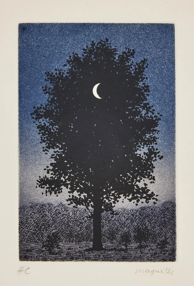 RENÉ MAGRITTE (BELGIEN, 1889-1967). EFTER. "Le 16 Septembre".