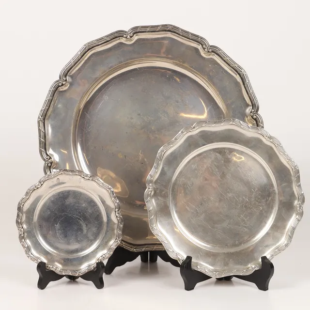 FAT, 3 stycken, silver, 1915-1920.