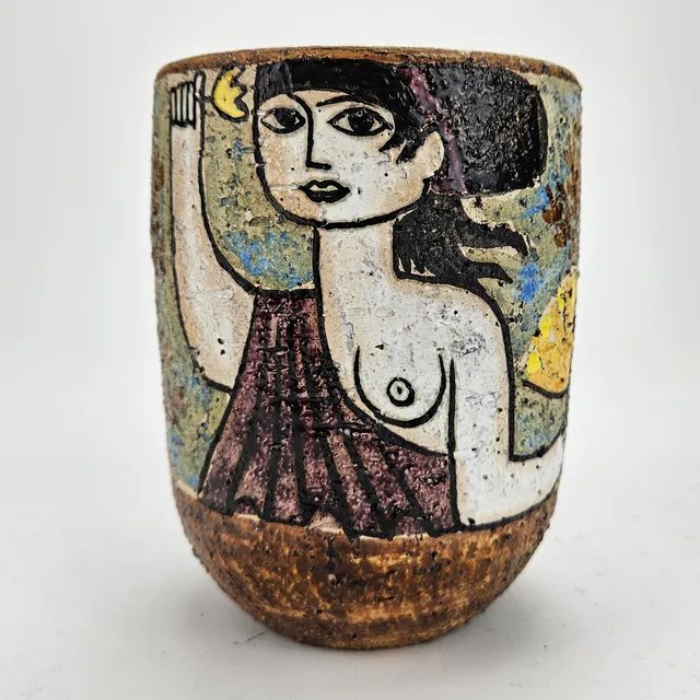 MARI SIMMULSON. Vas, keramik, "Mariana", Upsala Ekeby, i produktion 1960-1961.