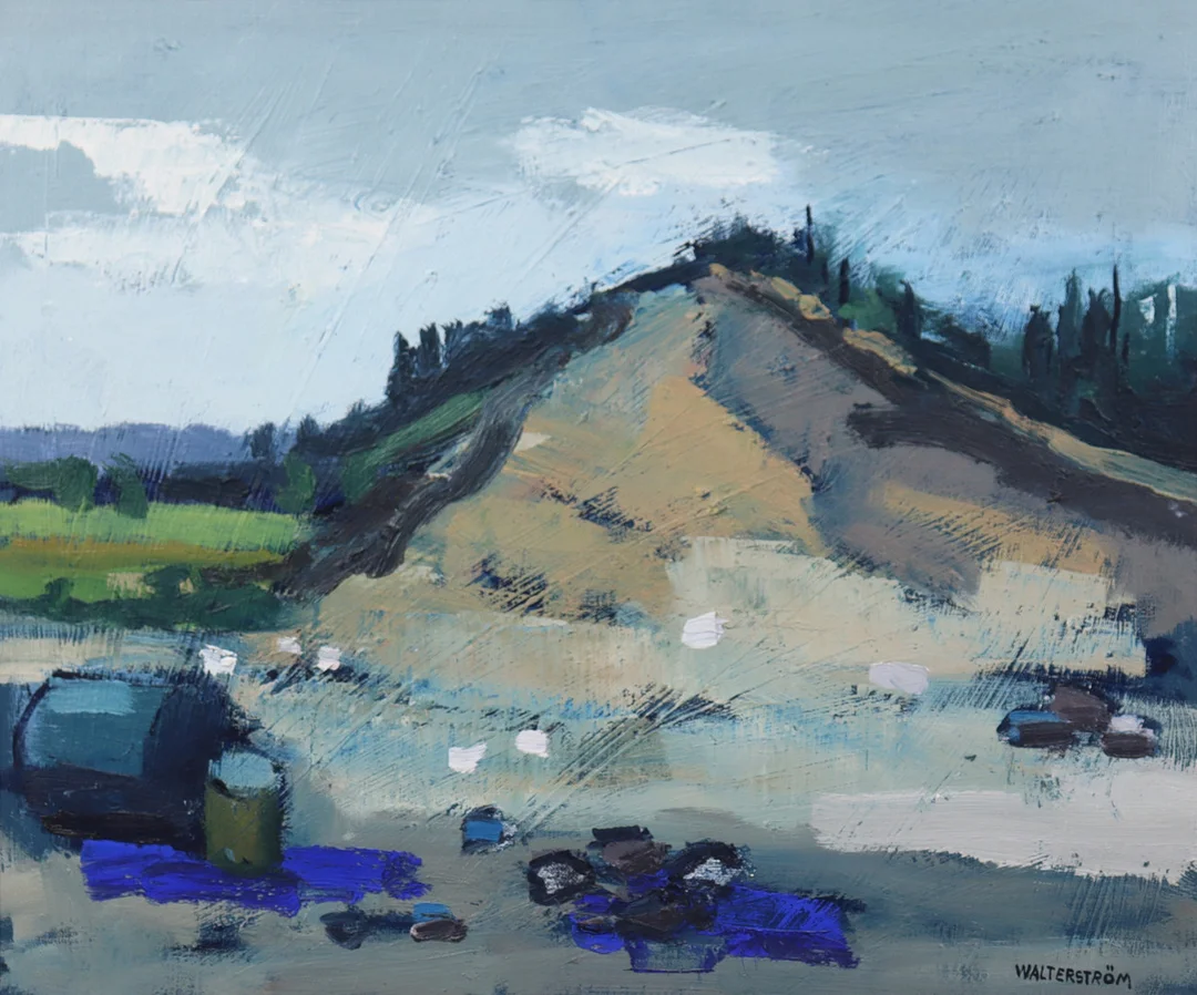 INGVAR WALTERSTRÖM (1920-1988). olja på duk, landskap. — Paintings — Markus Auktioner