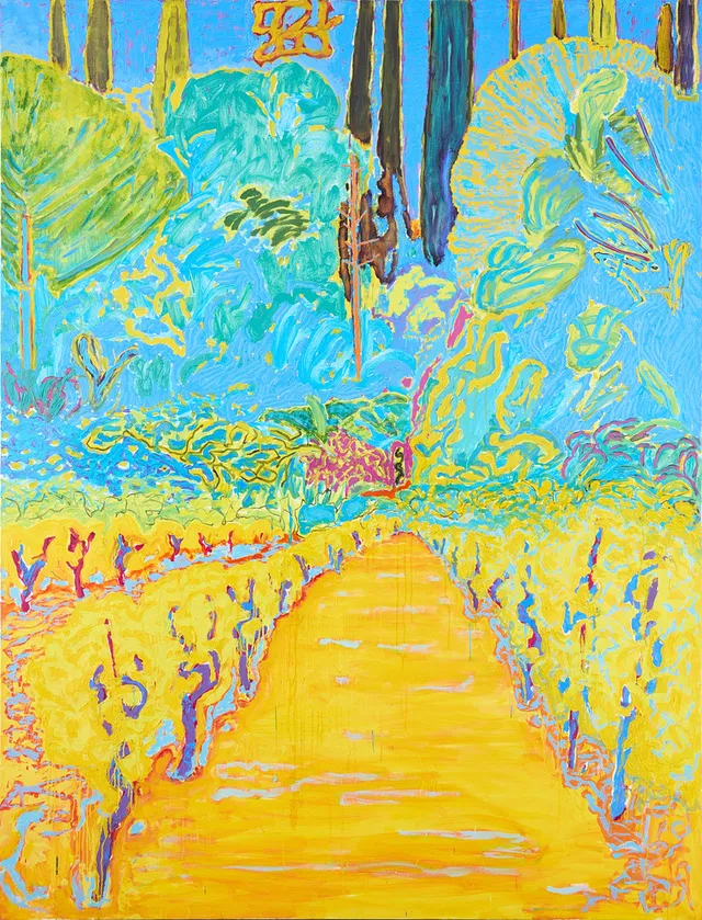 BJÖRN WESSMAN. "Vigne du Suédois".