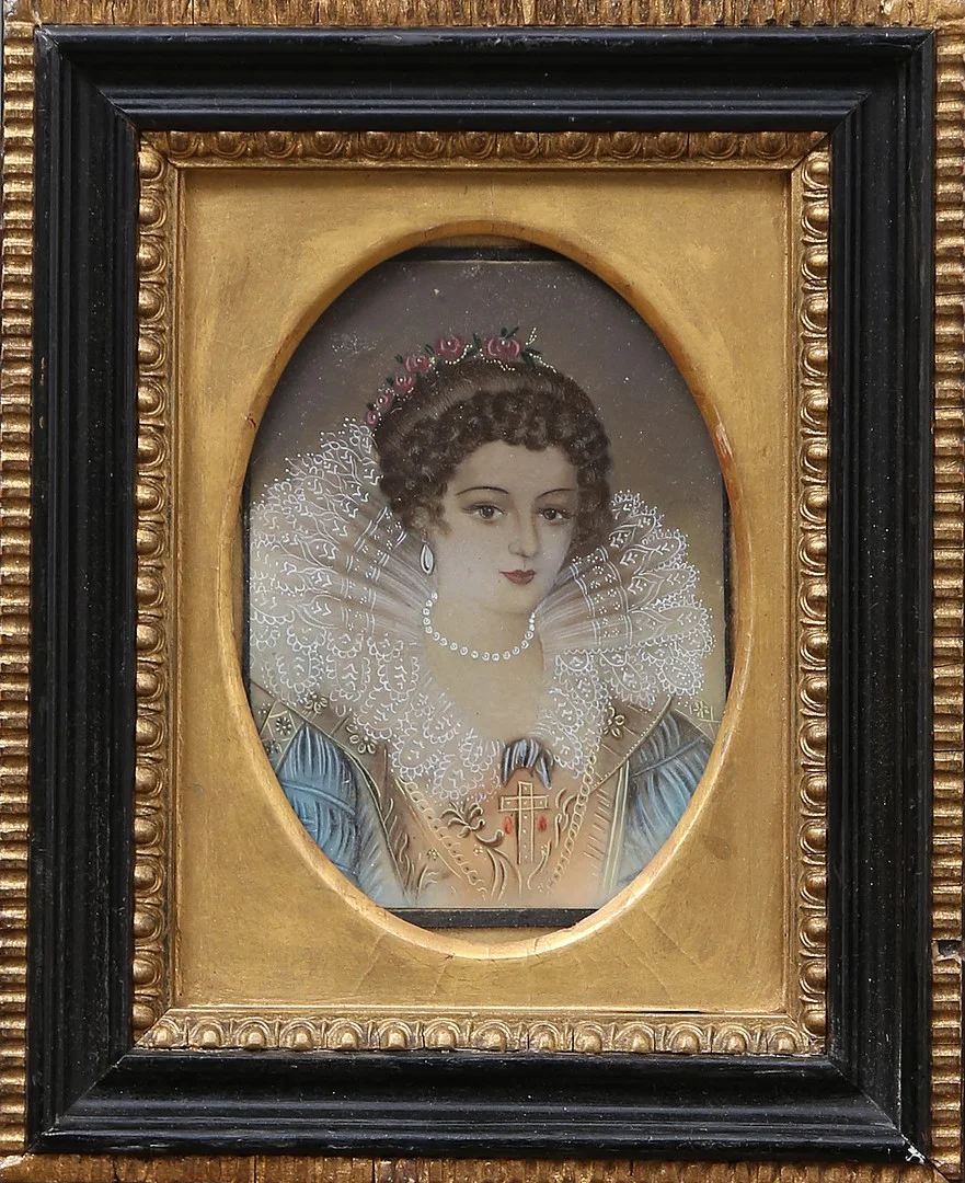 PROBABLY ENGLISH SCHOOL, EARLY 20TH CENTURY. Renaissance lady. — Paintings — Balclis
