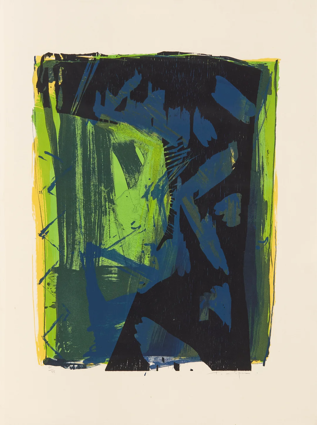 Nupen, Kjell — Uten tittel — Kunst/Grafikk — Blomqvist