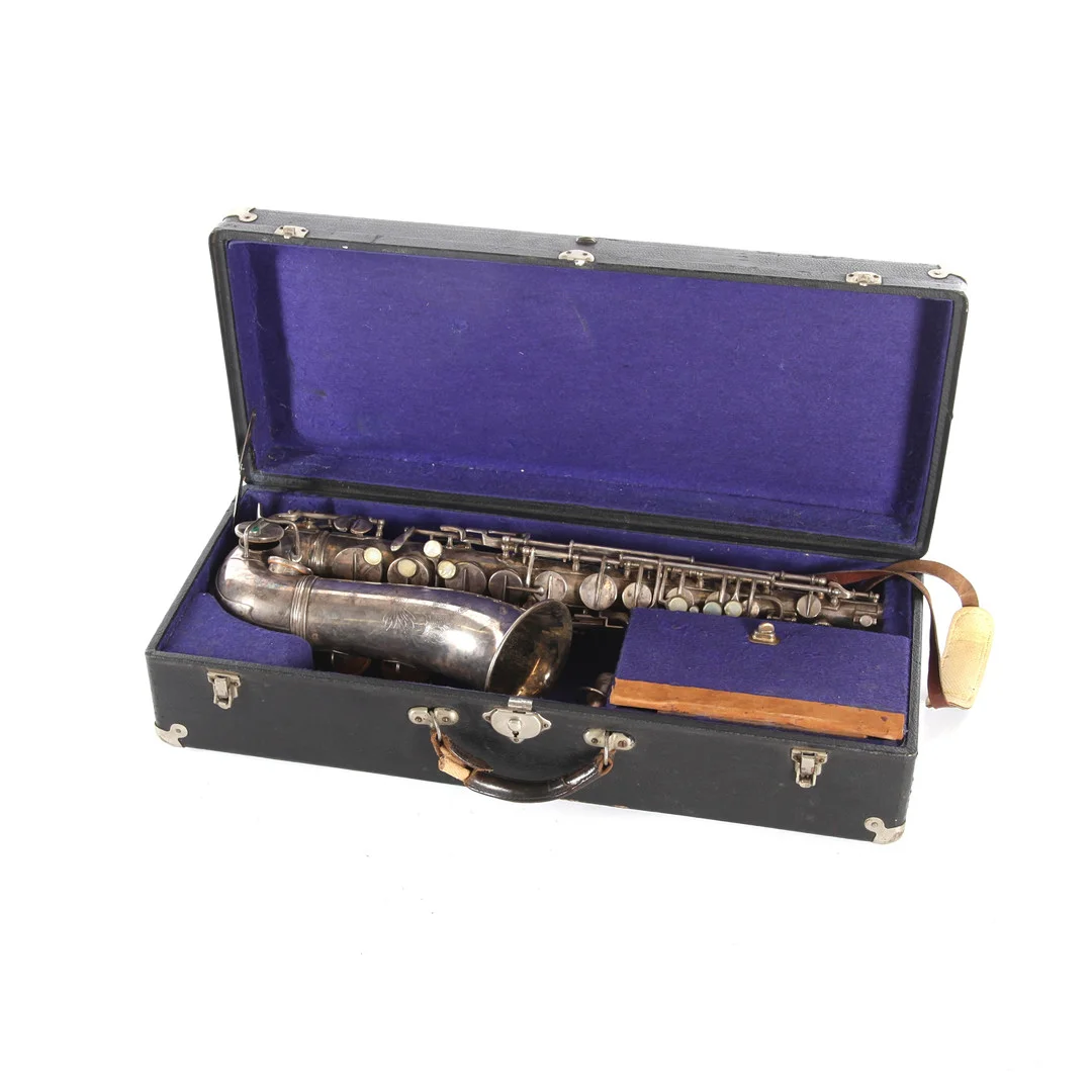 SAXOFON, Modell 1926, Kohlert’s Söhne Graslitz. — Musical instruments — Auktionsverket Engelholm
