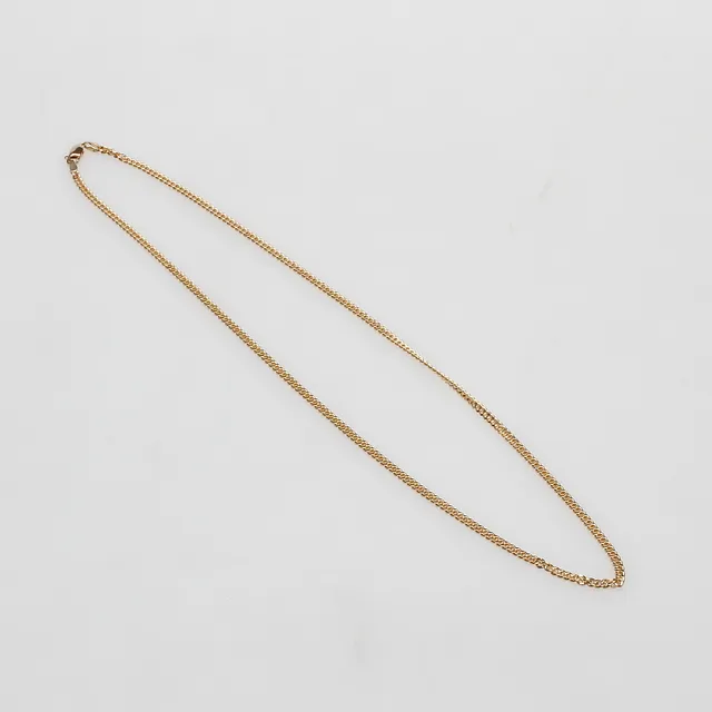 HALSKEDJA PANSAR, 18k guld, vikt ca 15 gr.