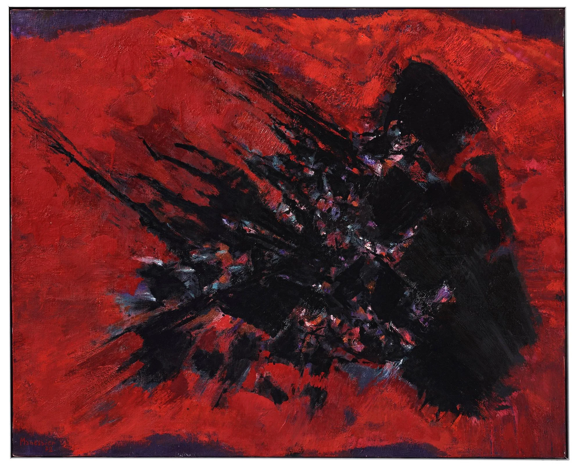 Alfred Manessier, "Passion Espagnole III". — Bukowskis