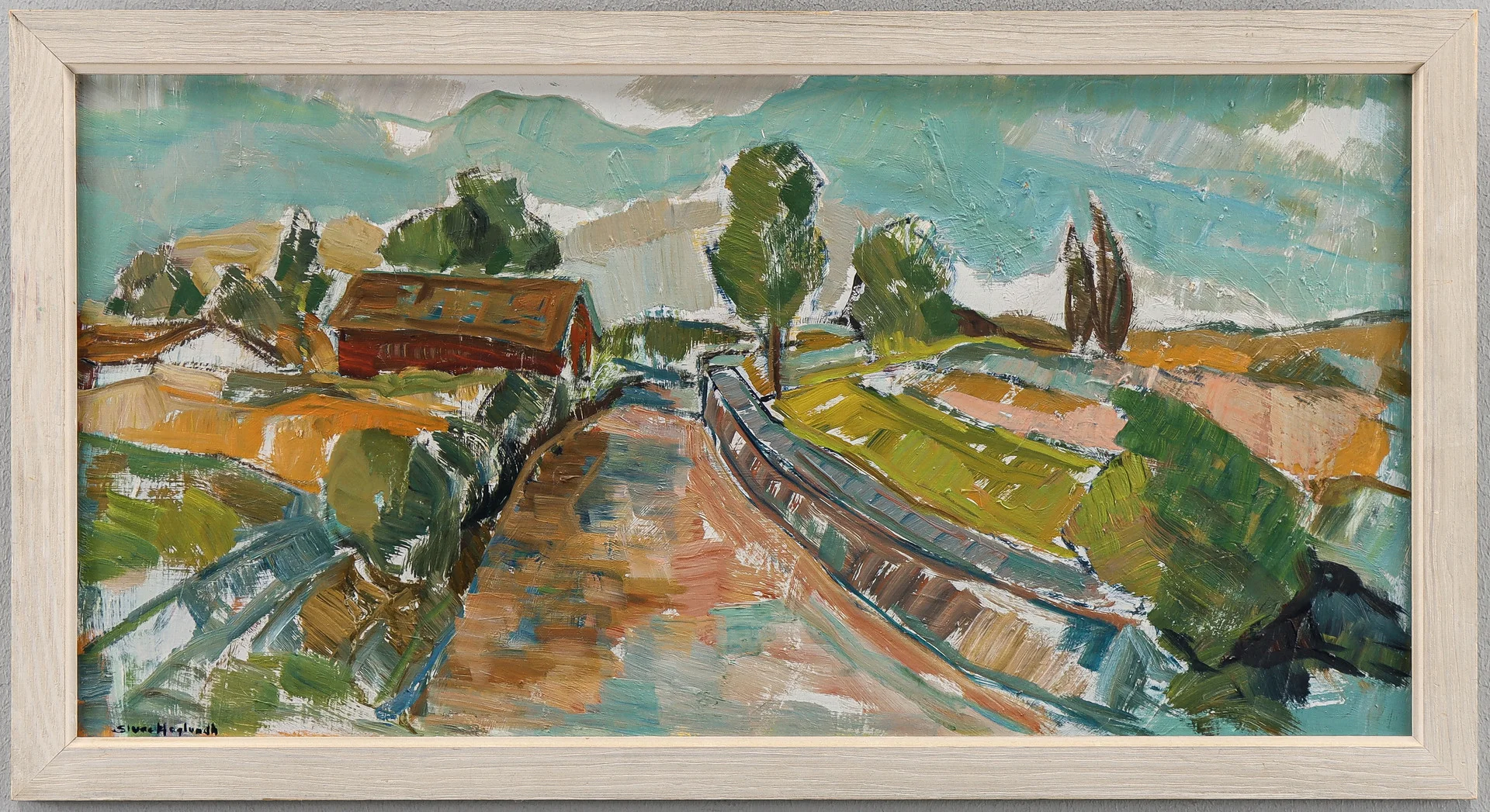 STURE HAGLUNDH. Landskap. — Paintings — Karlstad Hammarö Auktionsverk