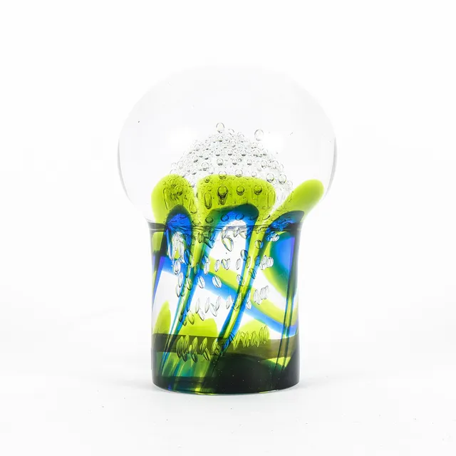 GÖRAN WÄRFF. Skulptur, glas, Kosta.