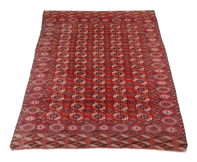 Turkmen carpet, 331 x 222 cm.