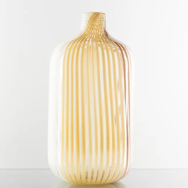 VAS, glas med randdekor, 1900-talets andra hälft.