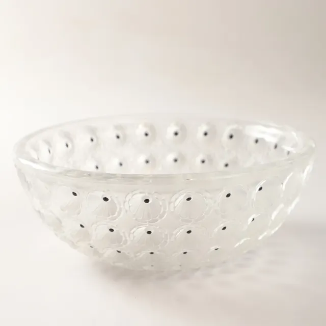 SKÅL, "Nemours", kristall, Lalique, Frankrike, osignerad.