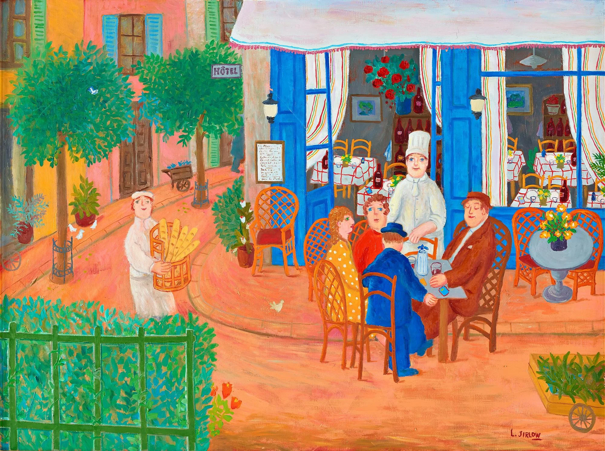 Lennart Jirlow, "Utanför bykrogen". — Bukowskis