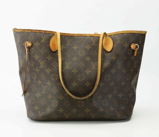 LOUIS VUITTON. väska, Neverfull MM, tillverkad 2008.