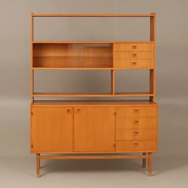BOKHYLLA, teak, 1960-tal.