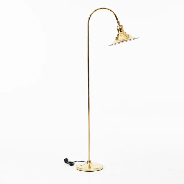 BÖRJE CLAES. Golvlampa med justerbar skärm, Norlett Elit, Sverige, 1900-talets andra hälft.