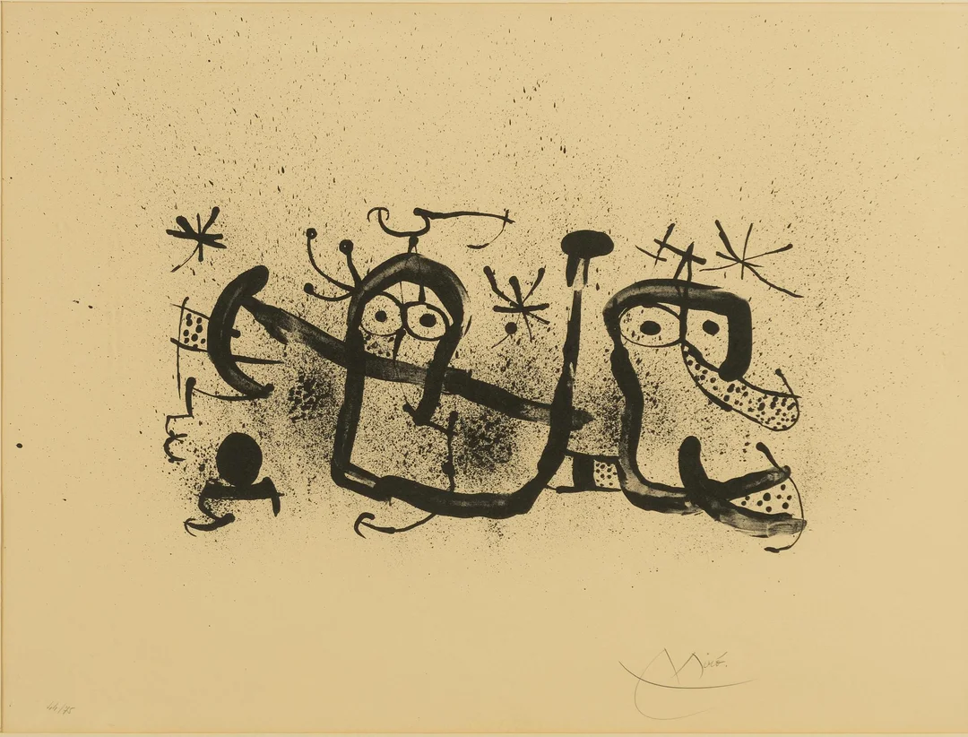 Joan Miró, "Ma de proverbis". — Konst/Grafik — Bukowskis