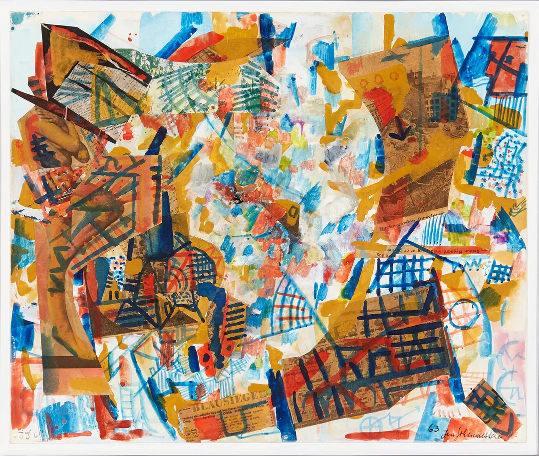 Johannessen, Jens — Uten tittel, 1963/64 — Kunst/Øvrig billedkunst — Blomqvist