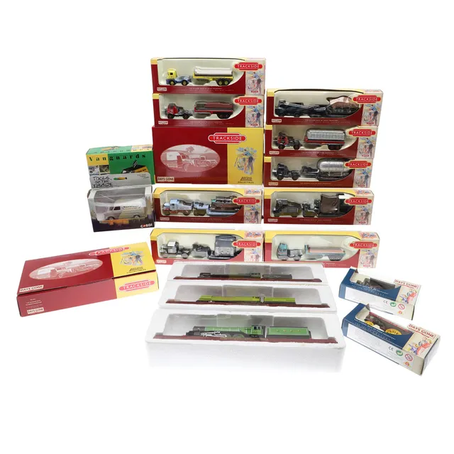 TRACKSIDE & OTHER BOXED DIE CAST TOYS.