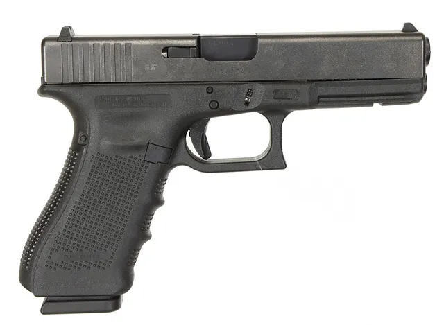 PISTOL, fabrikat Glock, modell 17 Gen4, kaliber 9x19, tillv.nr SGK904, se-nr SE2384425.