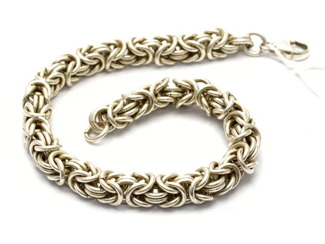 Armband, Kejsarlänk silver 21cm 37,3g