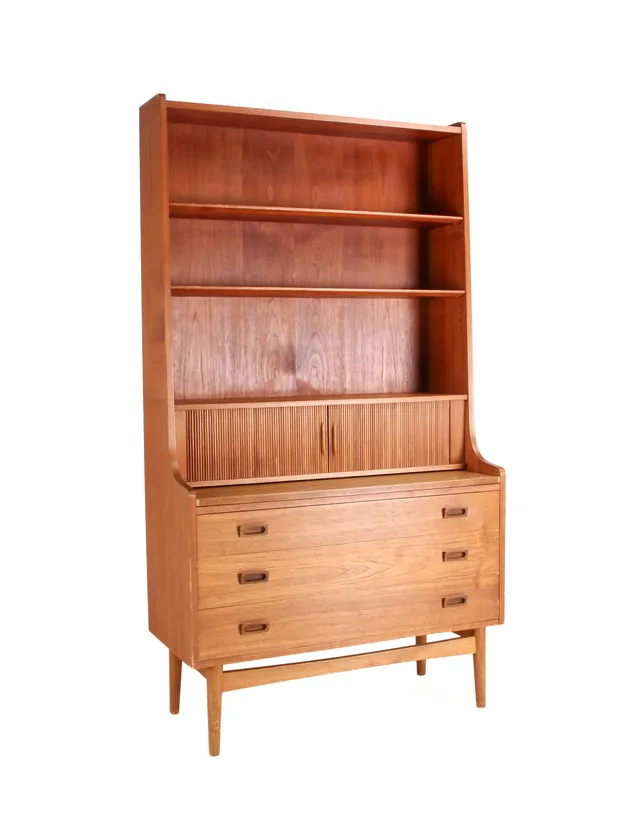 Johannes Sorth for Bornholms Møbelfabrik. 'Bornholmer shelf, teak wood