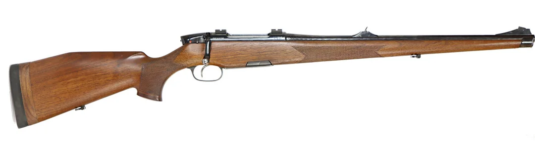 KULGEVÄR, fabrikat Mannlicher, modell Luxus, kaliber 6,5x55, tillv.nr 171905, se-nr SE0162878. — Rifles — Walter Borg