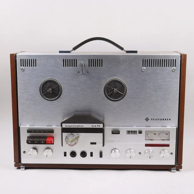 RULLBANDSPELARE, Telefunken Magnetophon 2o4 TS, 1960/70-tal.