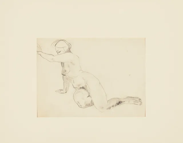 Ness, Bjarne — Liggende akt, 1923