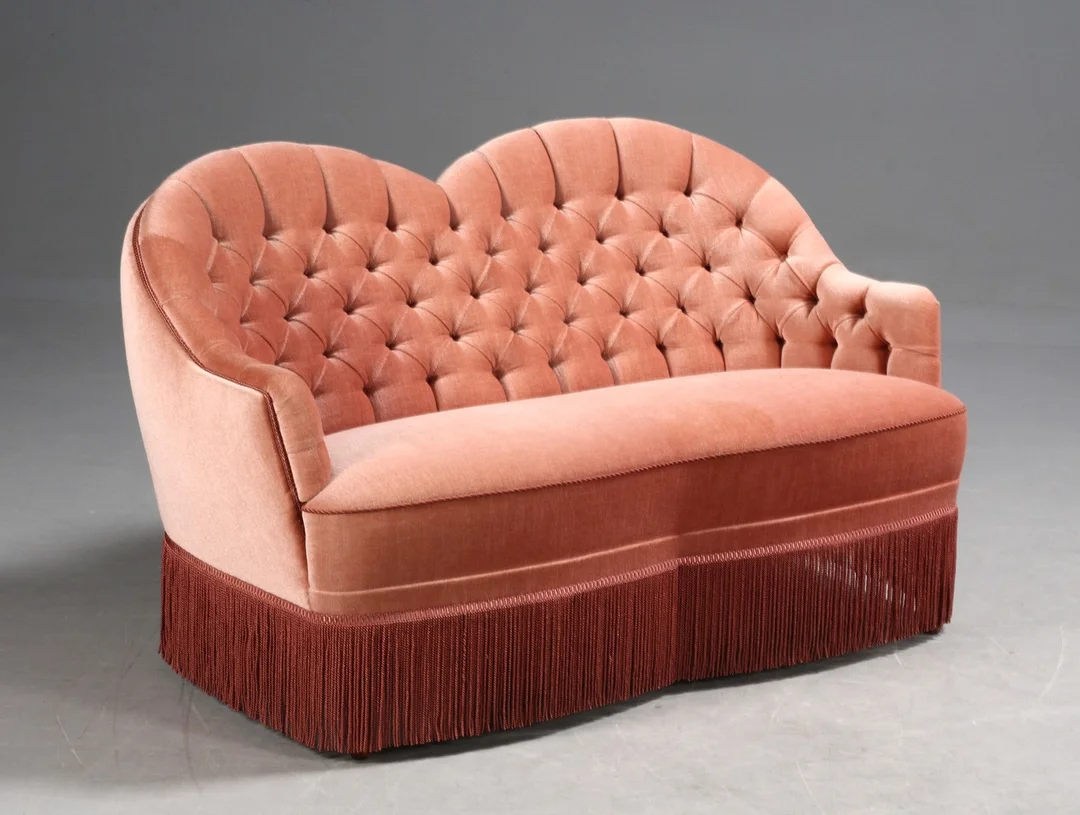 Dansk møbelproducent. To-pers. sofa, 1960/70'erne — Furniture/Lounge suites, sofas — Lauritz