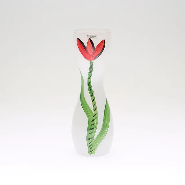 ULRICA HYDMAN-VALLIEN. vas, glas, Kosta Boda, signerad i måleriet.
