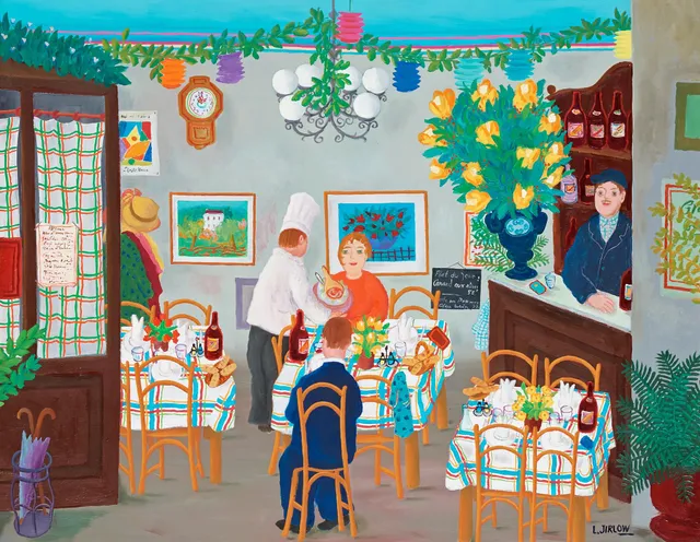 Lennart Jirlow, Restaurangbesök.