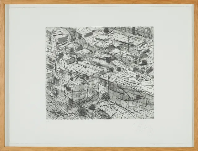 TONY CRAGG. Etsning ur serien "Static", signerad och numrerad E.A.