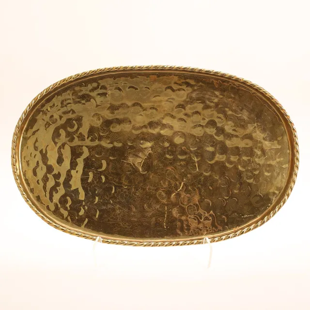 BRICKA, mässing, 1900-talets andra hälft.
