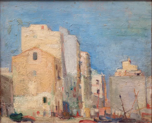 ALEXANDRE DE CABANYES. Urban view.