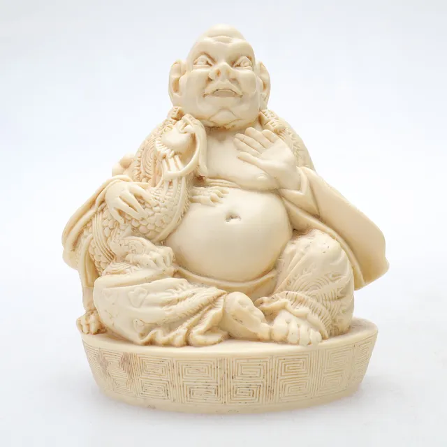 FIGURIN, Buddha, plast,Kina.