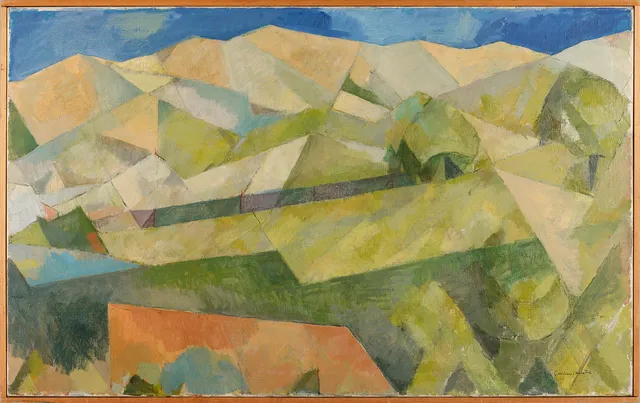 CHRISTIAN VOULETHE. Landskap I Gotland.