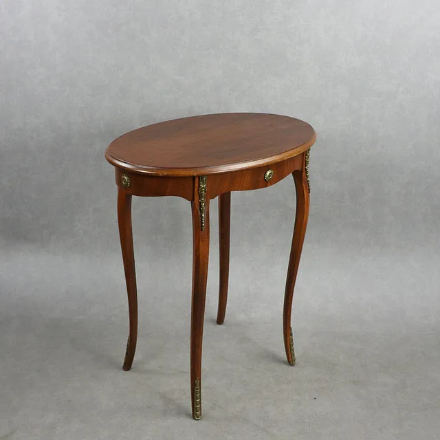 SIDOBORD, mahogny med mässingsbeslag, 1900-talets mitt.