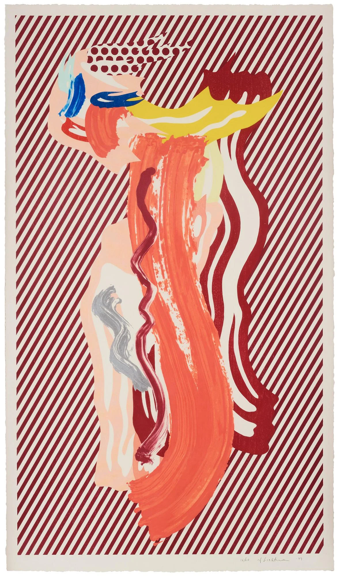 Roy Lichtenstein, "Nude" ur "Brushstroke Figure Series". — Bukowskis