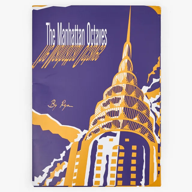 RICHARD RYAN (1974). Mapp, "The Manhattan Octaves", 9 blad, signerade och numrerade 56/250, silkscreen.