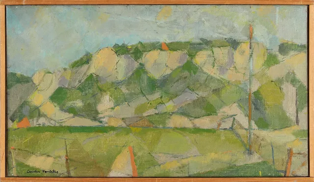 CHRISTIAN VOULETHE. "Landskap Gotland".