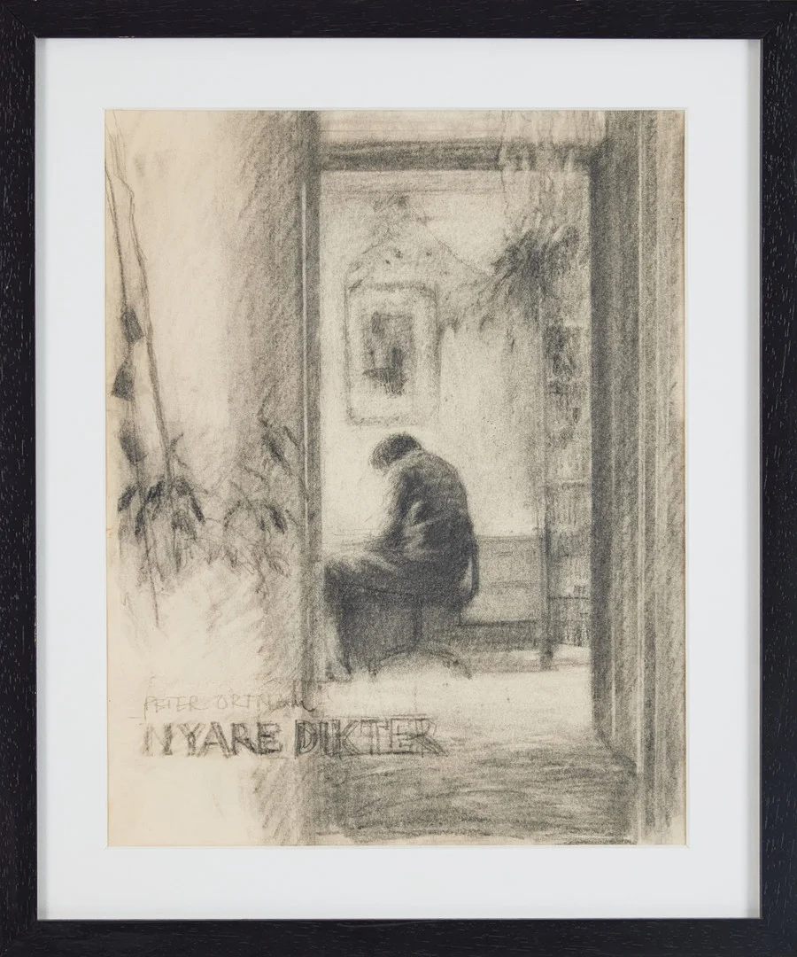 OLA BILLGREN. Nyare dikter. — Drawings — Stockholms Auktionsverk Magasin 5
