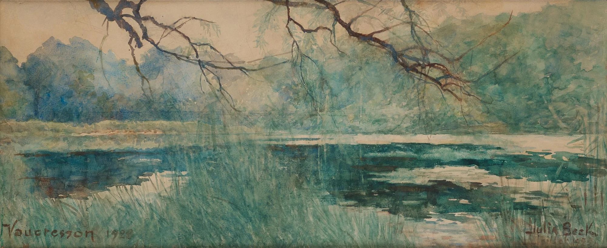 Julia Beck, Vattenspeglingar. — Bukowskis