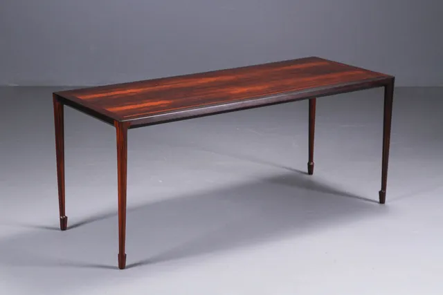 Bernt Petersen. Rosewood coffee table