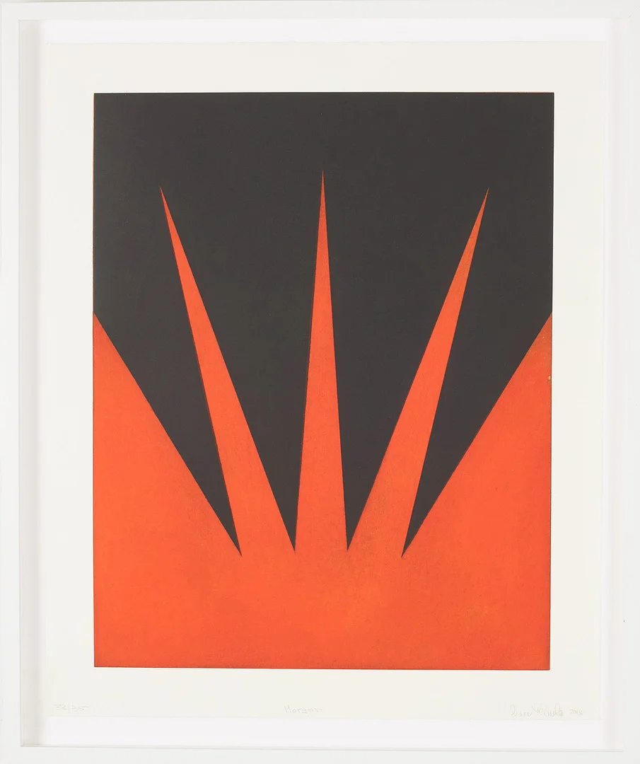 ANN EDHOLM. "Morgon", serigrafi, signerad och daterad 2018, numrerad 33/35. — Engravings & Prints — Stockholms Auktionsverk Sickla