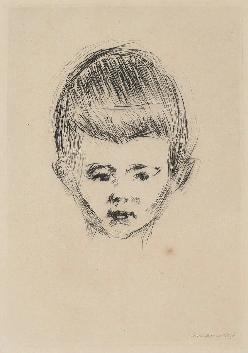 Munch, Edvard — "Andreas Schwarz" 1906/1925 — Kunst/Grafikk — Blomqvist