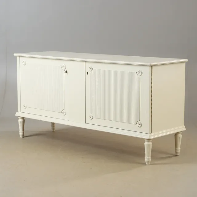 SIDEBOARD, målat, gustaviansk stil.