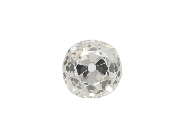 DIAMANT, gammalslipad diamant 0,44 ct, ca W/SI2, diamant med nagg och skador.