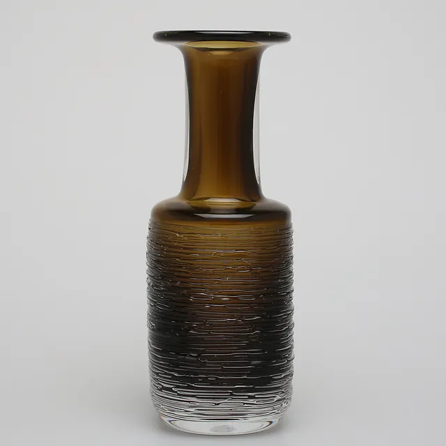 BENGT EDENFALK. Vas, glas, "Spun", Skruf, signerad och daterad 61.