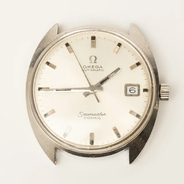 OMEGA, Seamaster Cosmic, armbandsur, automatisk, stål, 1960-/1970-tal.